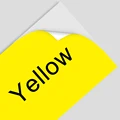 Black on Yellow