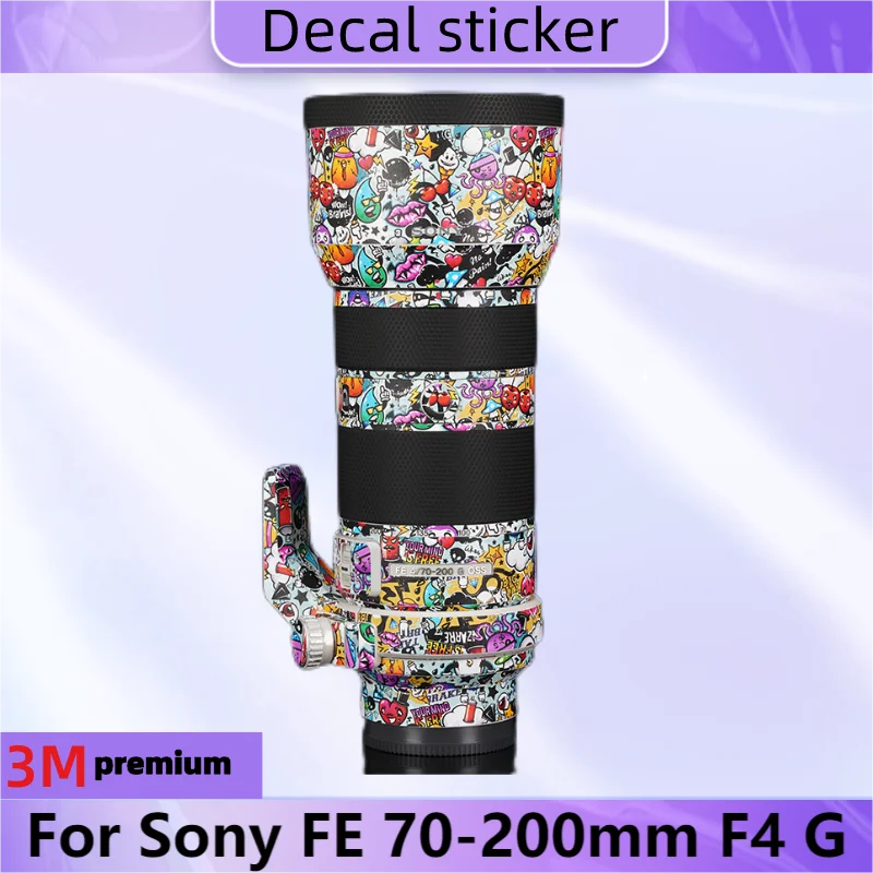 Per Sony Fe 70-200Mm F4 G Oss ( Sel70200G ) Anti-Scratch Camera Lens Sticker Coat Wrap Pellicola Protettiva Body Protector Skin F/4