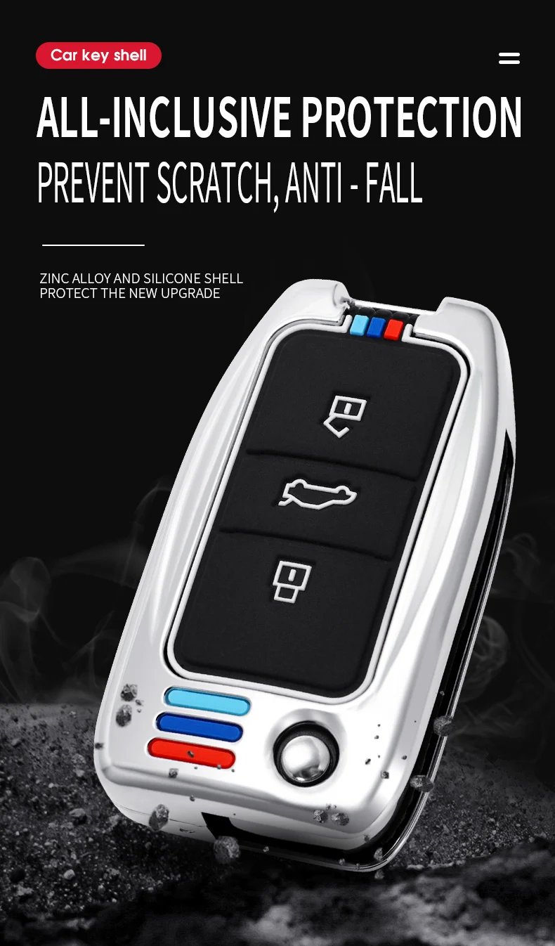 3 pulsanti in lega di zinco Remote Car Fold Key Case Cover per Roewe RX5 2017 anno per MG ZS Auto Key Shell accessori portachiavi 11 3 pulsanti in lega di zinco Remote Car Fold Key Case Cover per Roewe RX5 2017 anno per MG ZS Auto Key Shell accessori portachiavi - S5d5174f16a7249c984aab649c526fb5aK
