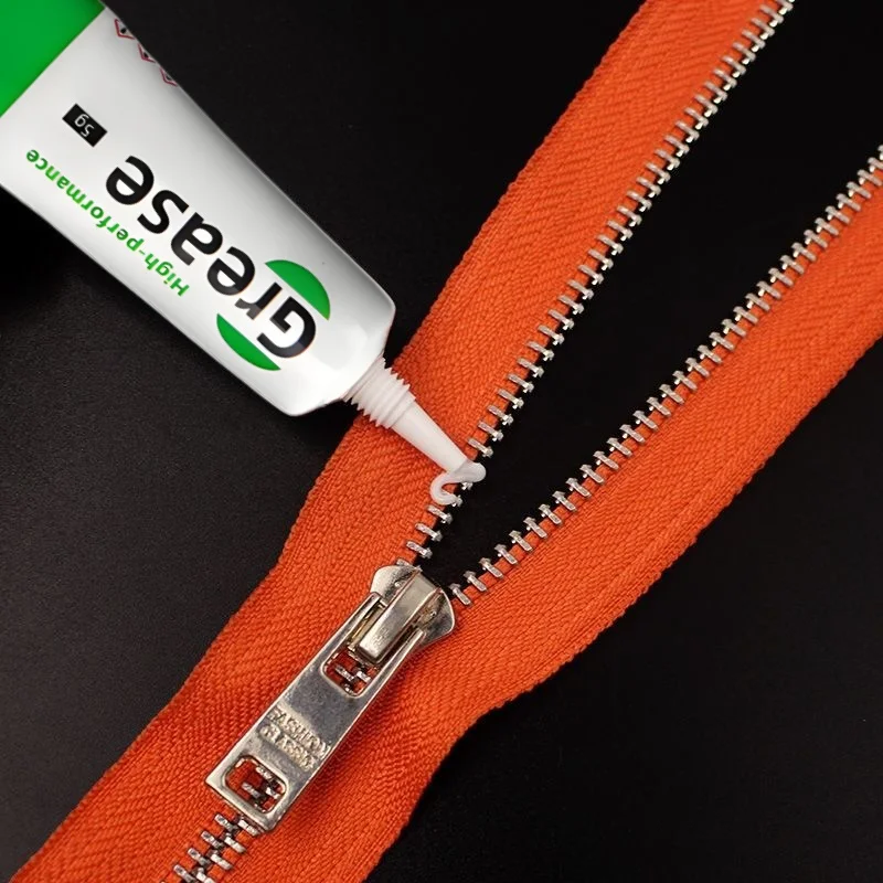 지퍼 윤활제 여행가방 옷 윤활제 튜브 윤활 그리스 잠금 코어 윤활 수리 고장난 다기능 지퍼