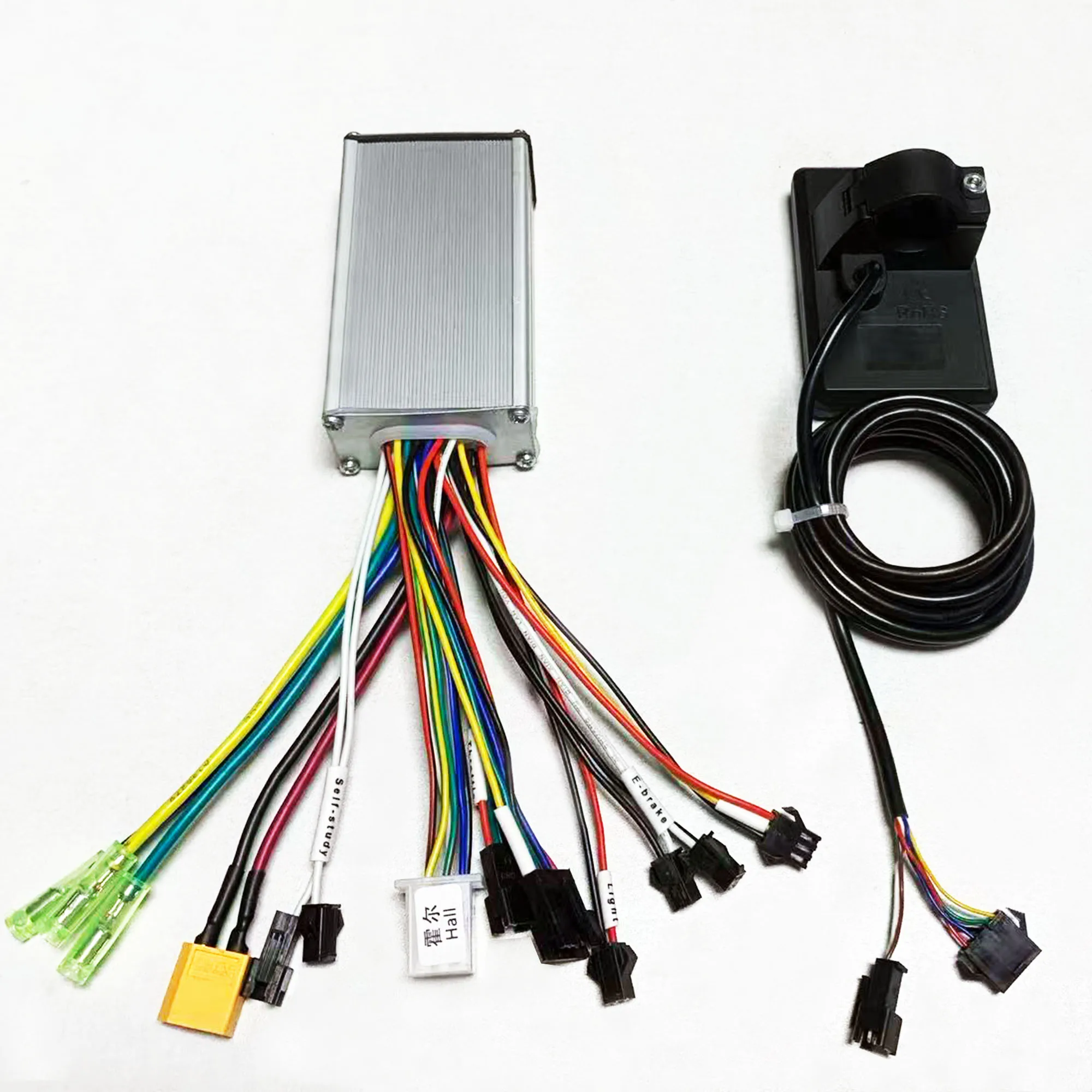 24V36V48V sine wave brushless motor controller 250W 350W-500W with S866 color LC
