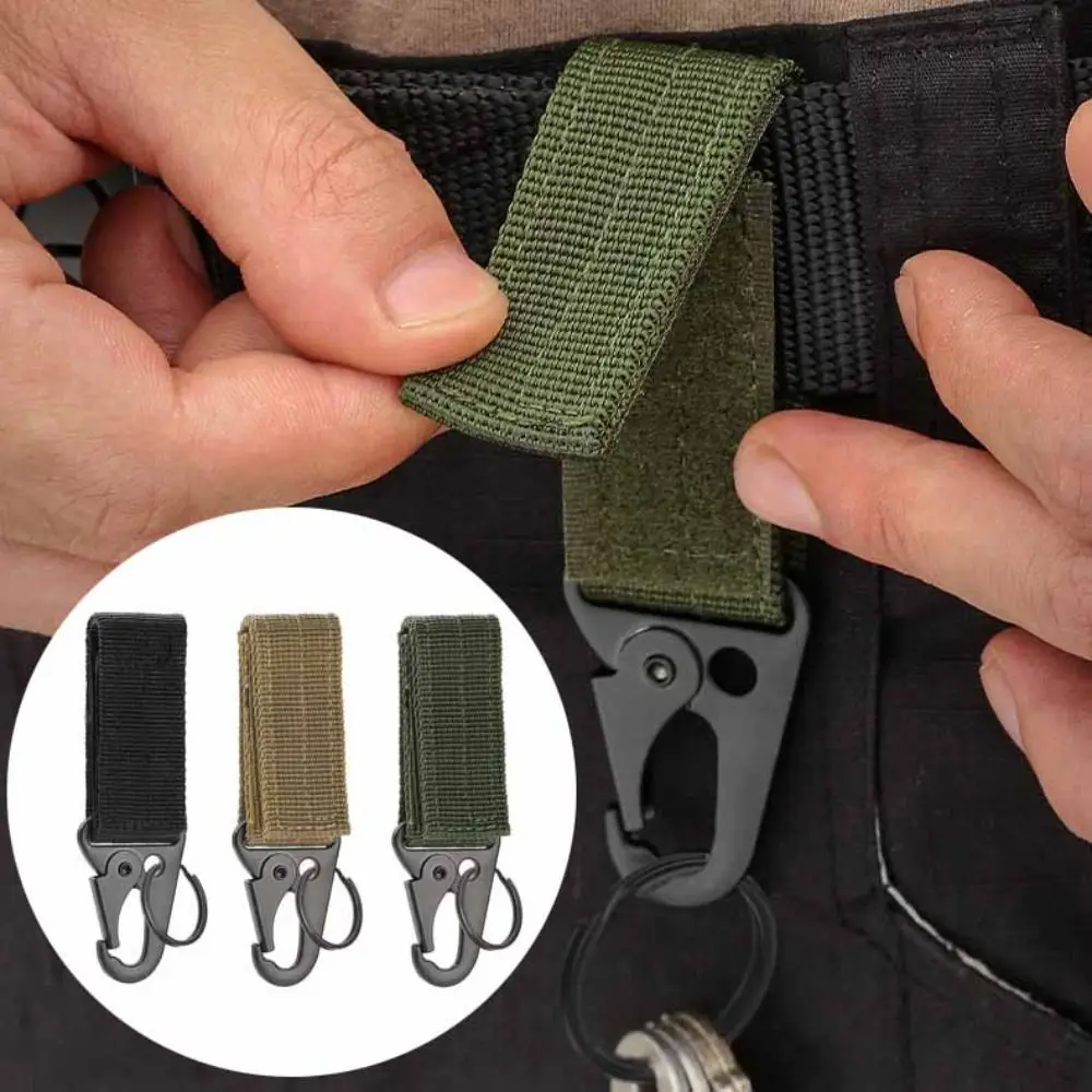 

High Strength Carabiner Hanging Multifunctional Nylon Webbing Buckle Outdoor Webbing Buckle Key Hook