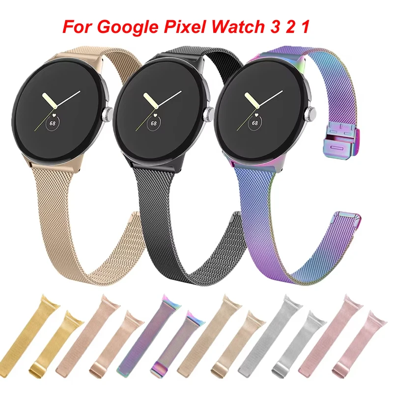 Slim Milanese Stainless Steel Mesh Bracelet - No Gap Wristband