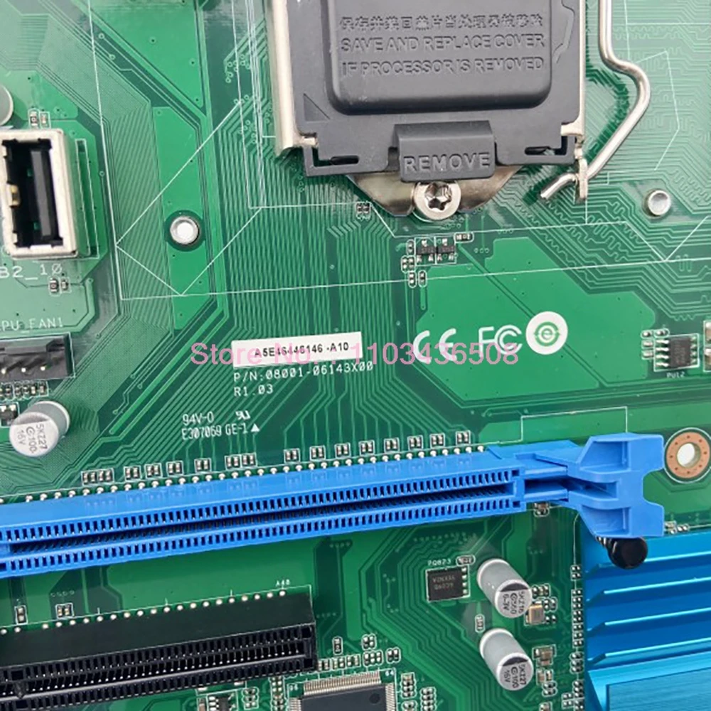 지멘스 IPC3000 마더보드용 A5E46446146-A10 P/N08001-06143X00 H81 칩