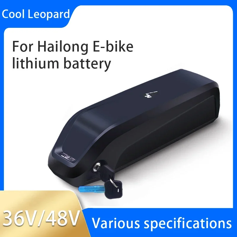 

48V36V10Ah13AH rechargeable lithium battery for electric vehicle, which is used for Hailong No.1 mountain bike.