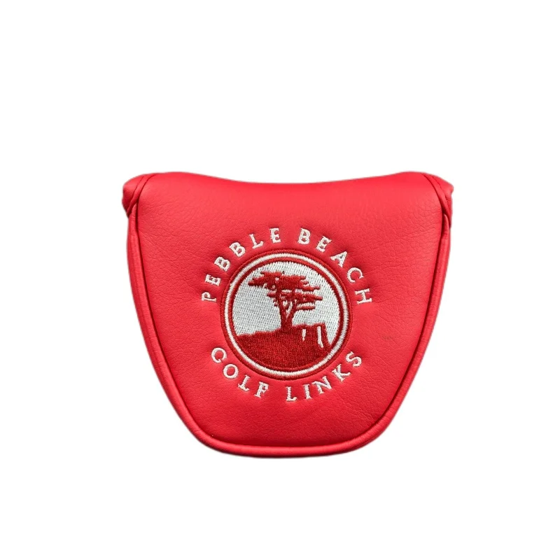 Mallet Headcover Small Tree Golf Putter Putter Covers Head Cover Magnet Close PU Protect Covers Golf Accessories 4