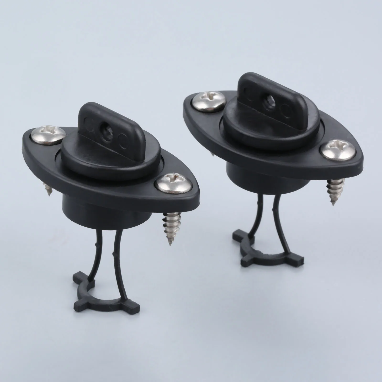 Kayak Drain Plugs 2 Pcs With 4 Pcs Screws For Dinghy Kayak Canoes Boats