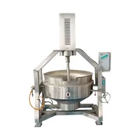 Machine industrielle de cuisson de Sauce, Pot planétaire inclinable automatique, bouilloire électrique à gaine à gaz avec mélangeur à gratter inférieur 2