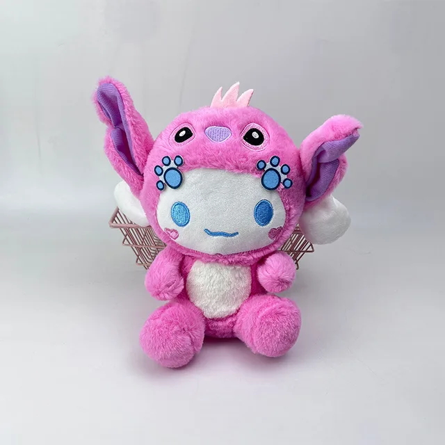 20cm Cute Plush Doll Cinnamonroll Cosplay Stitch Series Kawaii Plushy Soft Plushies Birthday Gifts For Children Fans Collection