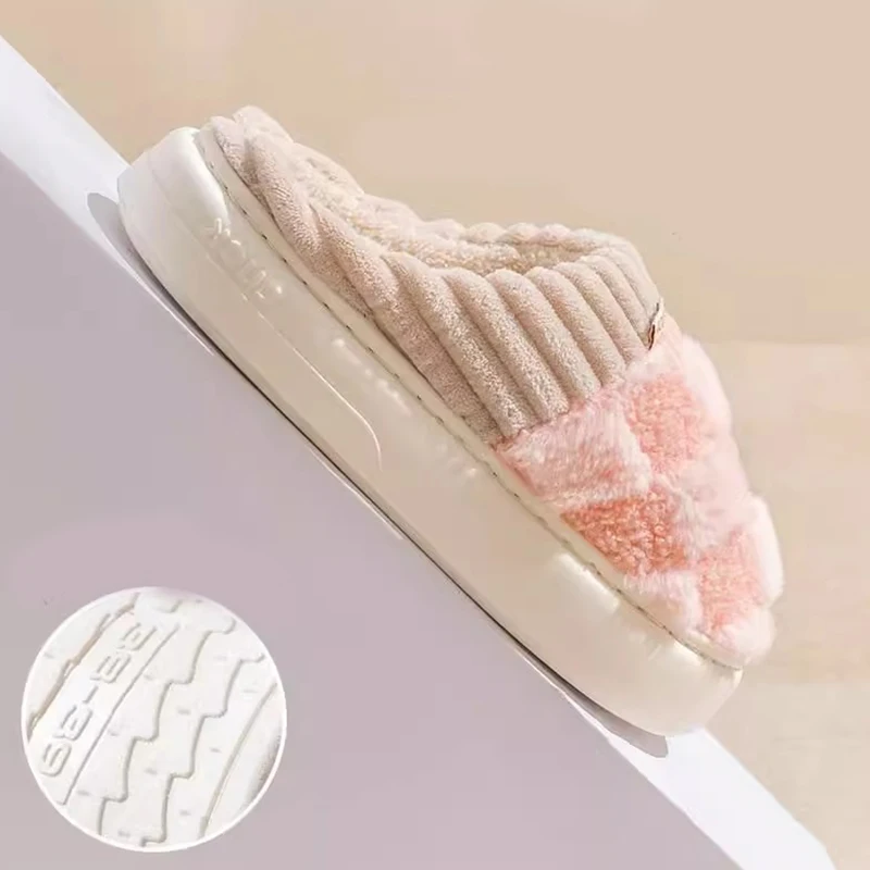 Slippers Sandals Shoes Cotton Slippers Women Spring Autumn Winter Indoor Men Couple