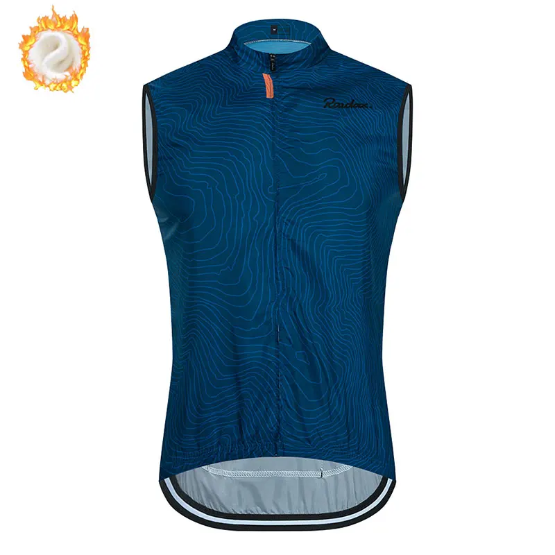 Winter Thermal Fleece Cycling Vest Sleeveless Mens Bicycle Warm MTB Road Bike Tops Warm Bike Jackets cycling vest