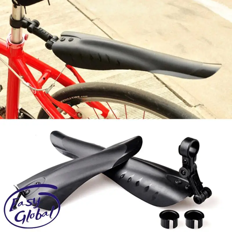 

Bicycle Fender Mountain Road Bike Plastic 2pcs Mudguard Mtb Front Rear Tire Wheel Mud Guard Bicycle Accessories