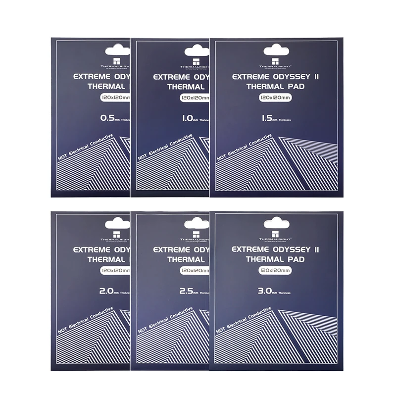 Thermalright-odyssey ii Silicone Thermal Pad Cpu Gpu Placa Gráfica Motherboard 2ª Geração 14.8w mk 84x45x4.0 - Imagem 3