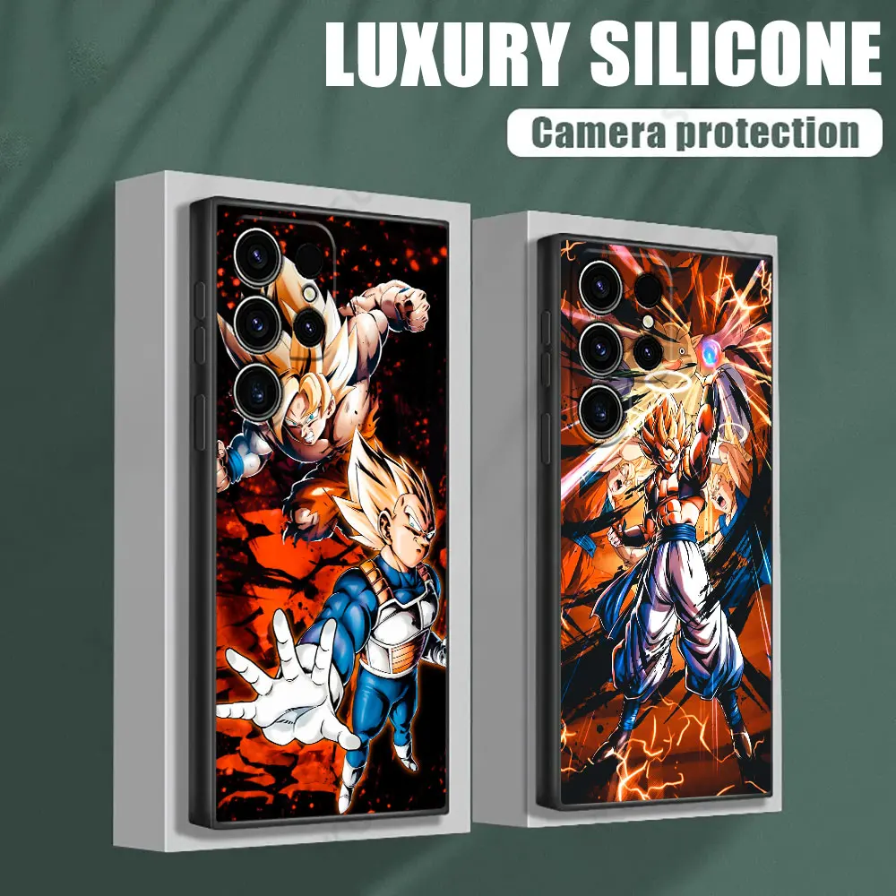 DBZ Anime Super Saiyans Goku Gogeta Vegeta Protective Phone Case