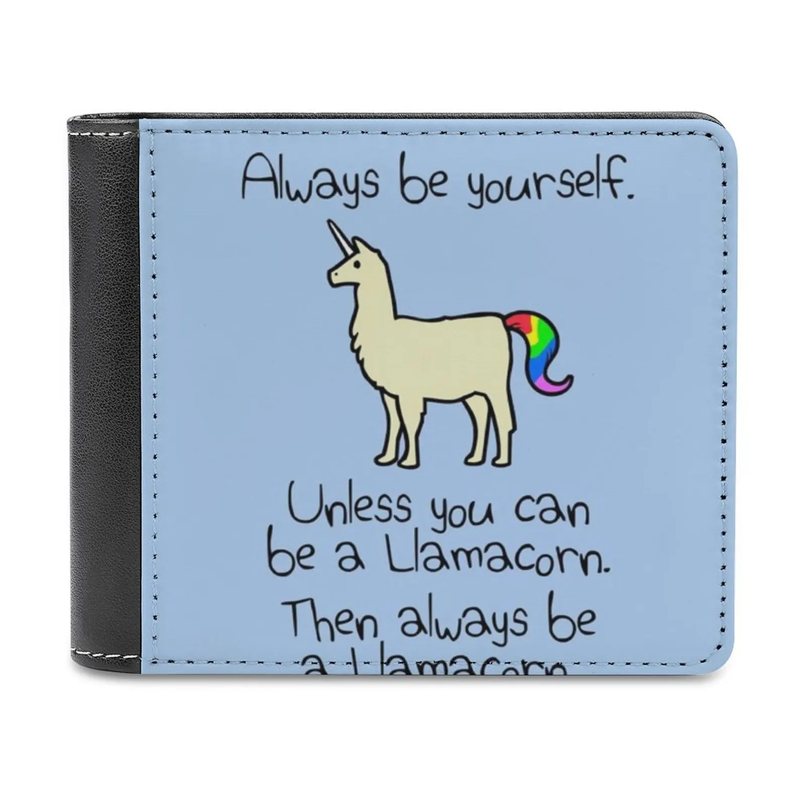 

Мужской кожаный кошелек с узором и отделением для карт