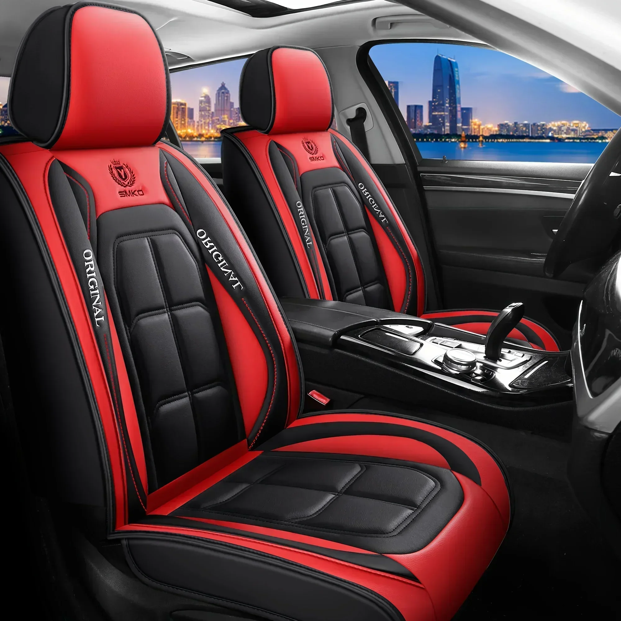 Four Seasons General Motors neues verbessertes Autositzkissen, vollständig geschlossener, atmungsaktiver Autositzbezug, autospezifisches Sitzkissen – Detail 7
