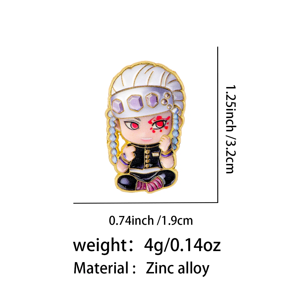Charming Anime Enamel Pin: Cute Cartoon Lapel Brooch for Clothes & Accessories Gifts
