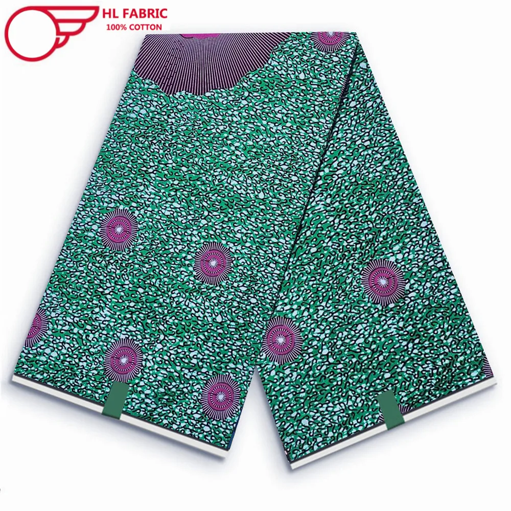 

Veritable Wax 100% Cotton African Wax Fabric Nigerian Ankara Block Prints Batik Fabric Dutch Hollandais Pagne For Sewing VL-0-4
