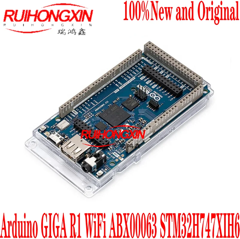 

Двухъядерная макетная плата Spot Arduino GIGA R1 WiFi ABX00063 STM32H747XIH6
