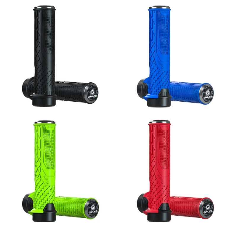 

2 Pcs Cycling Non-slip Handle Grip Grips Universal Straight Mountain Bike Handlebar Cover Riding Gear Cycling Steering