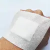 10PCS Wound Care Gauze Pads First Aid cotton pads Non-woven Adhesive Wound Dressing Gauze Band first Aid Bandage 7x6cm 6