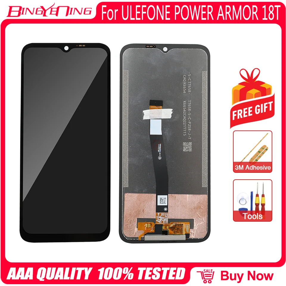 thumbnail image 2 of Complete LCD Display Touch Screen Assembly For Ulefone Armor X10 X10 Pro 2 of 14