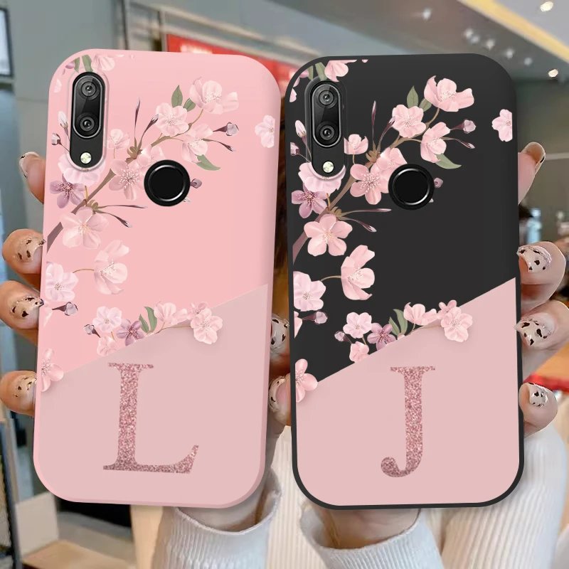 Personalized Retro Pink Flower Silicone Phone Case – Soft TPU Back Cover