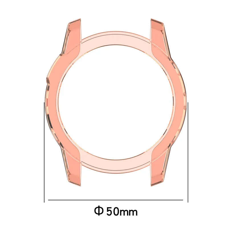 TPU Protective Case Cover for Garmin epix Gen2 Smart Watch Clear Colorful Soft Protector Cover Shell for epix Gen 2