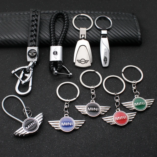 1Pcs Car Styling Keychain Metal Keyrings Auto Parts for Mini Cooper JCW R56  R53 Clubman R60 R55 One R57 Auto Logo Key Ring Chain - AliExpress