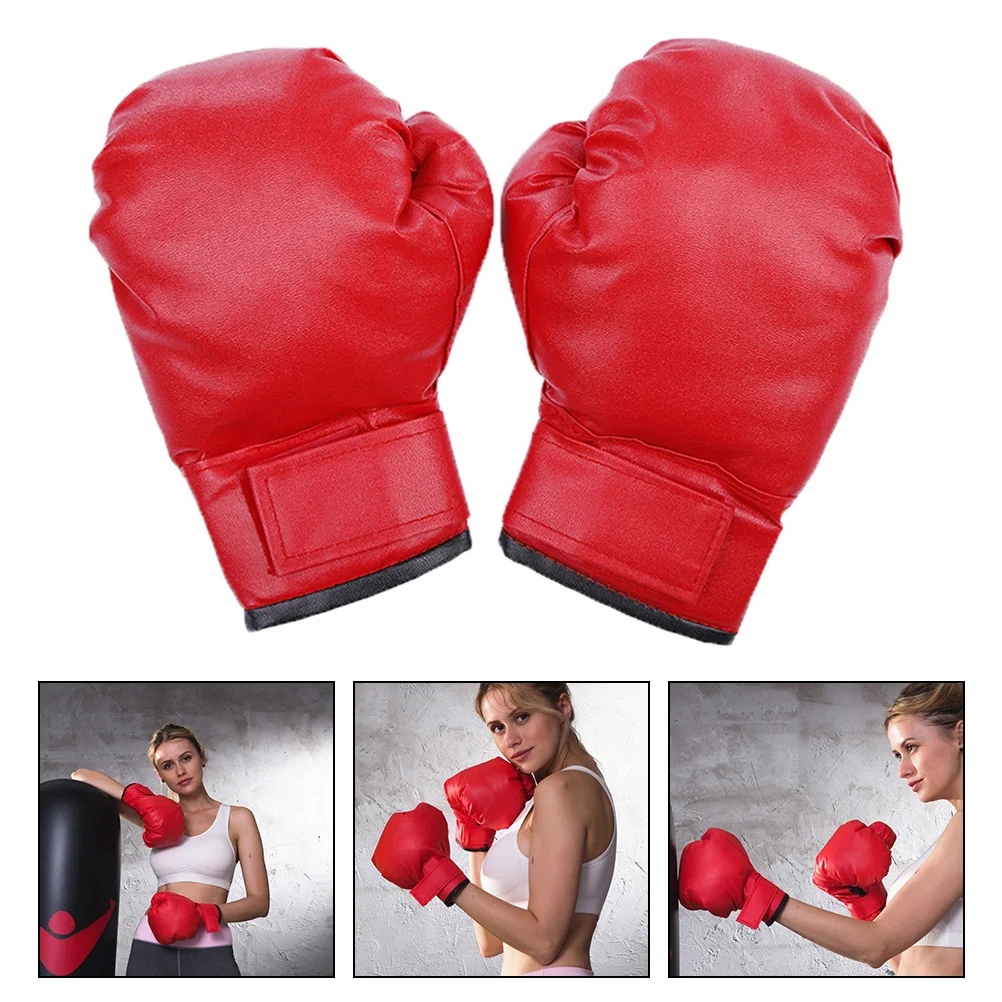 Boxing Gloves Children Professional Sparring Heavy Kickboxing Wear-resistant Comfortable Pu Grappling
