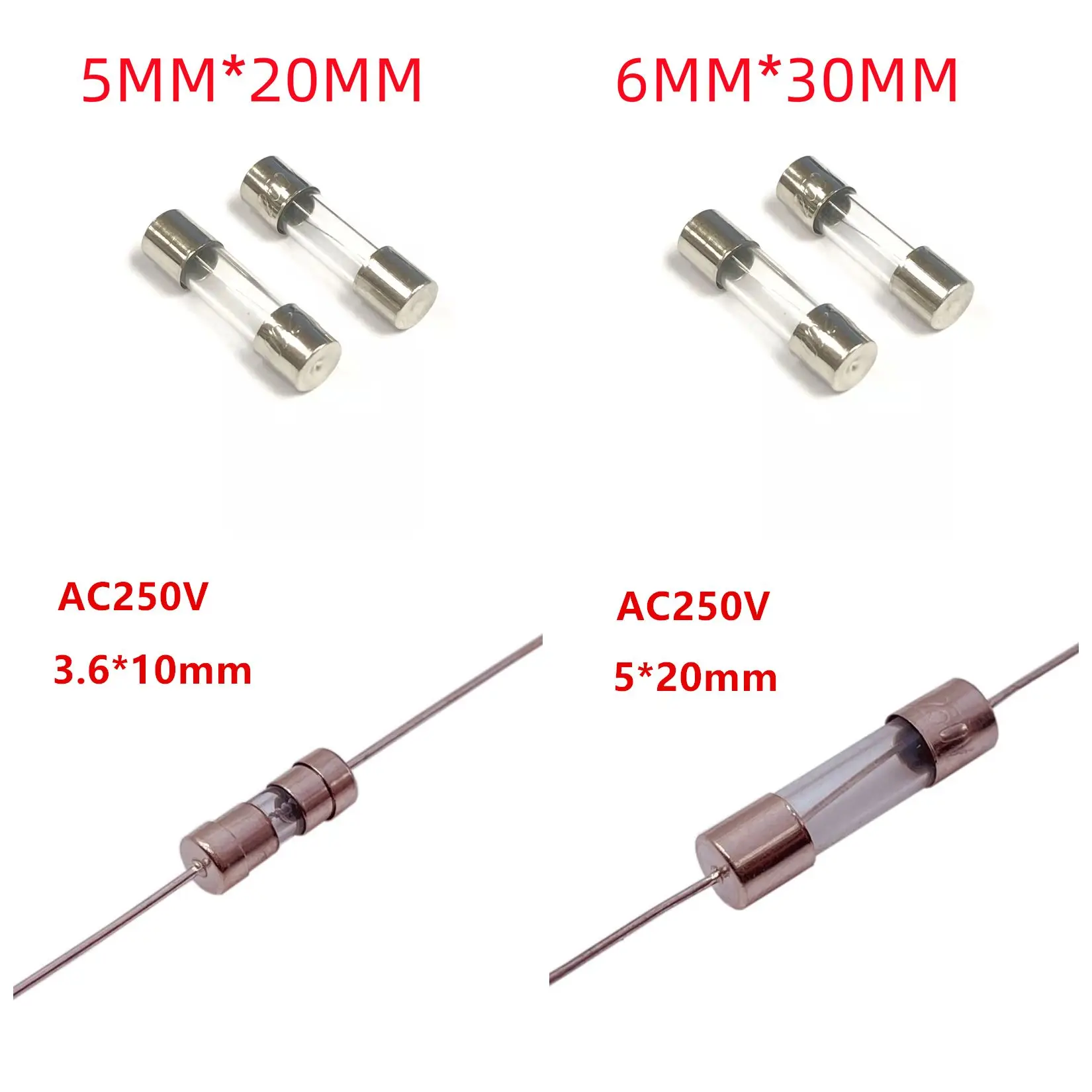 Chanzon UL Listed 3.6x10mm Fast Blow Fuses (1.5A) - 10 Pack For Electronics Protection - View #7