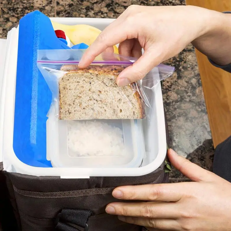 Ice Packs For Cool Box Portable Reusable Freezer Packs Long Lasting Cool For Coolers Freezer Blocks Box Camping