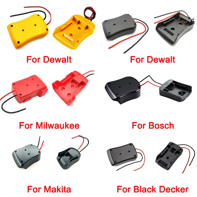 마키타 보쉬 밀워키 디월트 블랙 앤 데커용 배터리 어댑터: 최고의 파트너