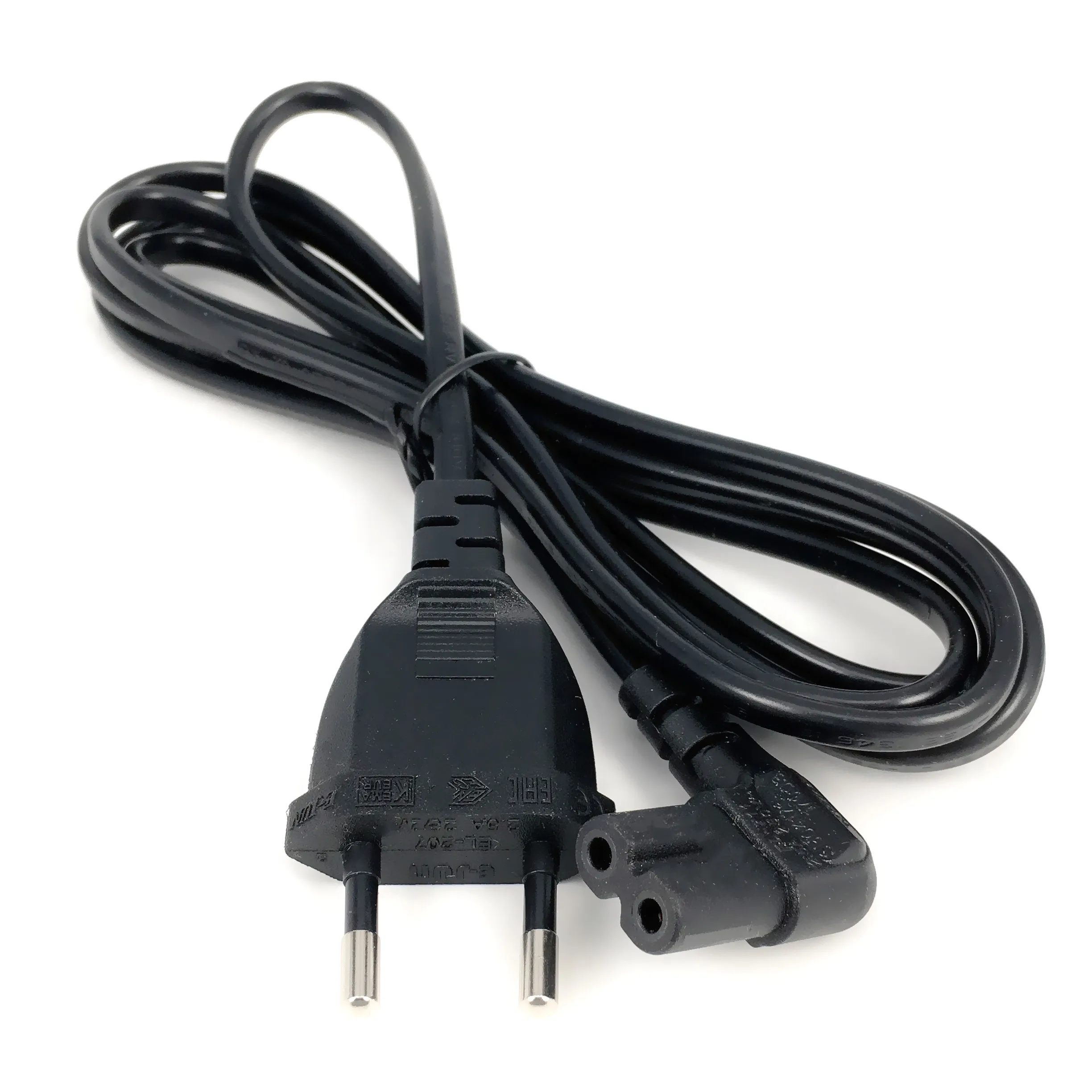 Шнур для ТВ-принтеров камер PS4 PS3 1 м/2 м/3 м/5 м EU 2-зубчатый на Рисунок 8 C7