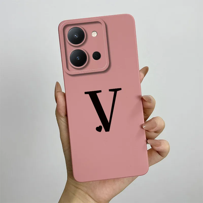 Cute Letters Square Shockproof Back Cover s - Stylish and Durable Phone Case