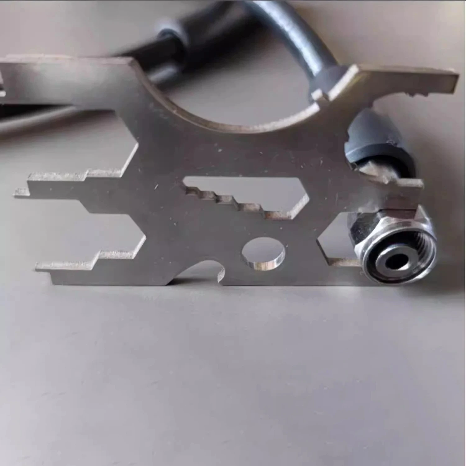 316 스테인레스 스틸 다이빙 신용 카드 Multitool 장비 수리 도구 스쿠버 다이빙 조절기 스크루 드라이버 세트