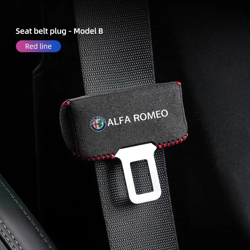 Alfa Romeo Suède Gordelgesp Covers - Sfeerimpressie interieur