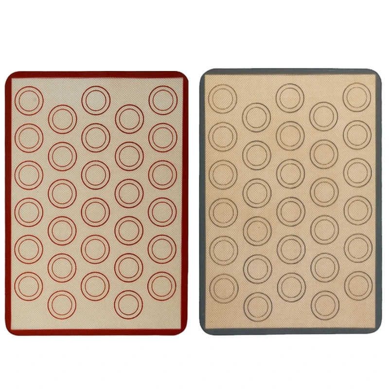 

Functional Baking Mats Easy to Maintain Silicone Dough Mats Bakewares