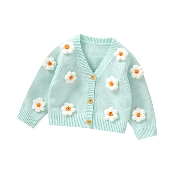 Baby Girl Knit Cardigan 1