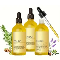 1/2/3 pièces huile naturelle de croissance des cheveux romarin Anti perte de cheveux repousse réparation hydratante Anti calvitie huile de sérum de croissance rapide des cheveux 1