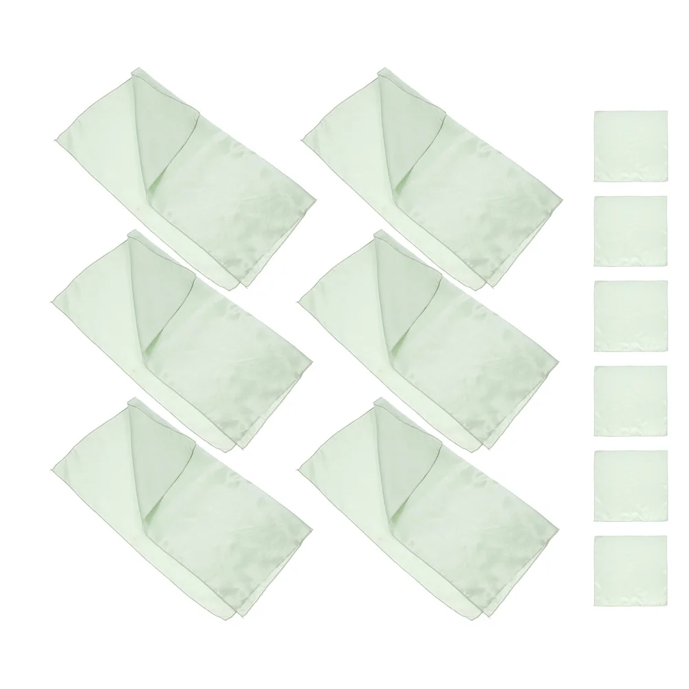 

12pcs Satin Napkins Silky Elegant Wedding Napkins, Smooth Table Cloth Napkins