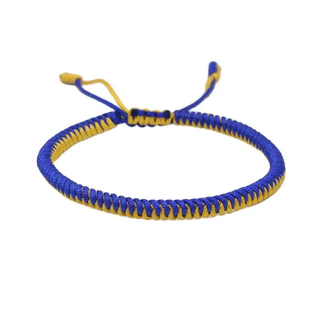 Bracelet bouddhiste tibétain porte-bonheur tressé à la main réglable noeud King Kong fil rouge bracelets porte-bonheur pour femmes hommes Couple amoureux