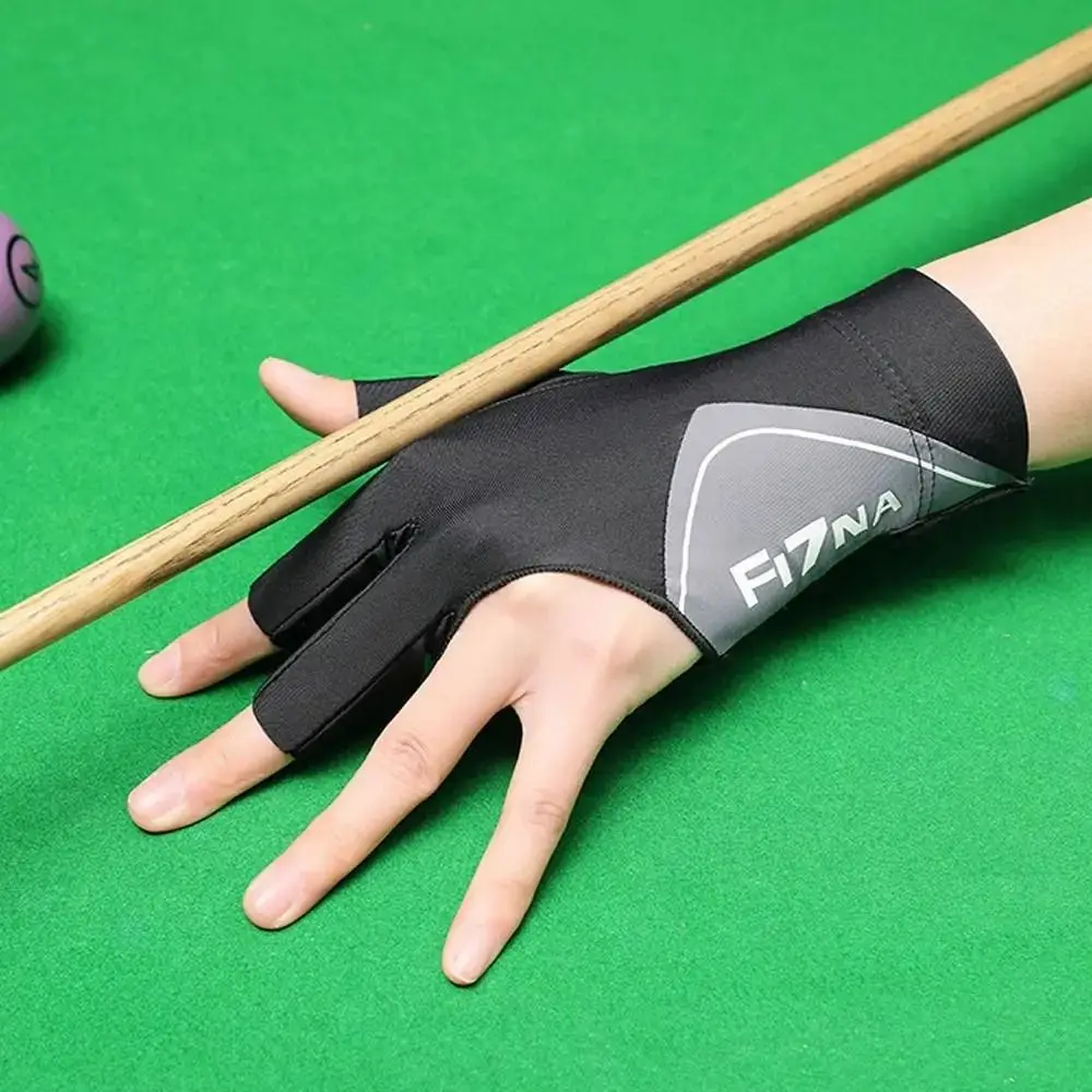 Description Picture 4 of itemBreathable Billiards Gloves Quick Drying Sweat Proof Three-finger Gloves Comfortable Left Hand Snooker Cue Glove Men and Women