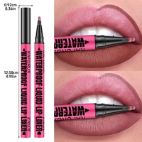 1PC Liquid Matte12-Color Lipliner Pencil Waterproof Plumping Stain Lipstick Natural Lip Liner Outline Lips Contour Makeup 6