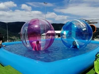 2m 0.8MM PVC Inflatable Water Walking Ball,Zorb Water Ball,roller ball for Swimming Pool Water Dance Balloon Game 1