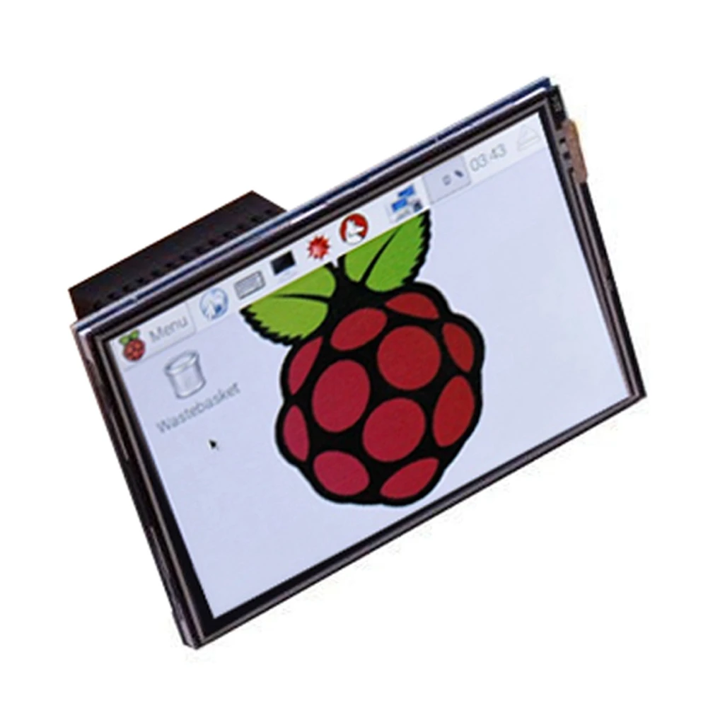 라즈베리 파이 4 용 정전식 터치 스크린 LCD 디스플레이, HDMI 호환, 3.5 인치 모니터, 320x480, 3B +, 3B, 2B +, 2A +