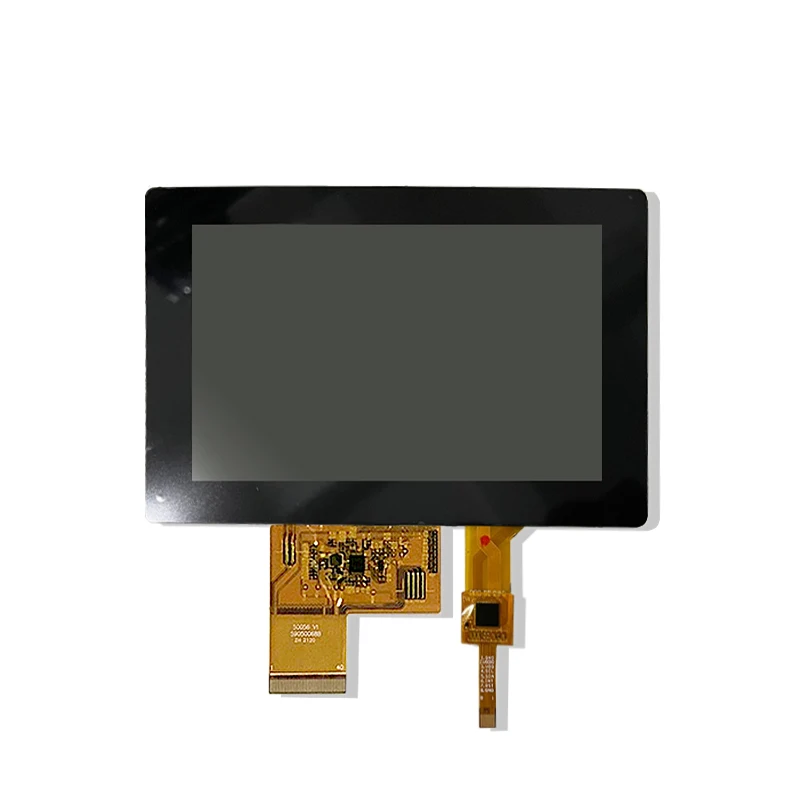 Polegada Transflective Lcd 800*480 Hx8264 Mais Luz Solar Hx8664 Readable16 18 24 Rgb Interface Lcd Módulo Ctp Pcap Tela de Toque Nenhum Eol 5.0 - Imagem 4