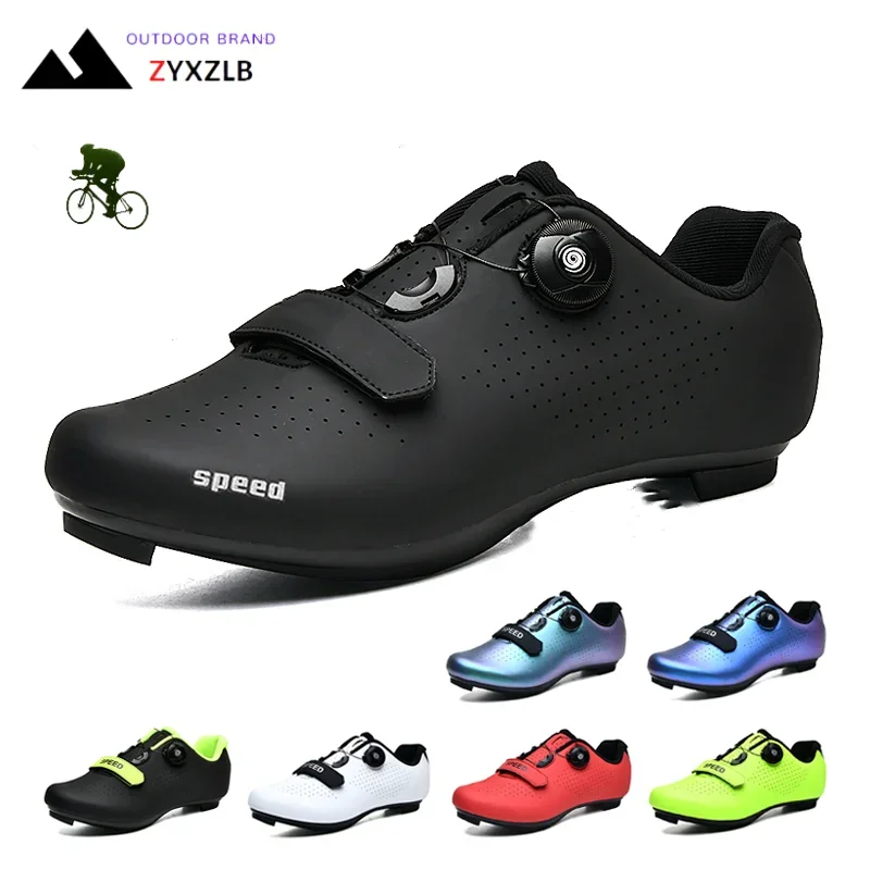 Cycling Shoes Cycling Sneaker Mtb with Cleats Men Sports Speed Bike Shoes Women Mountain Racing Flat SPD Road Cycling Zapatillas Ciclismo Mtb