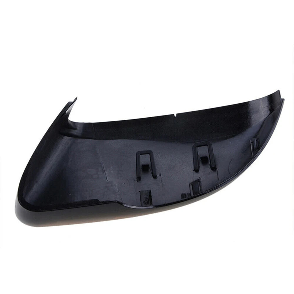 

2pcs Car Rear View Mirror Cover Glossy Black ABS Protector Replacement For Golf 6 MK6 R VI 2009-2013 Exterior Parts