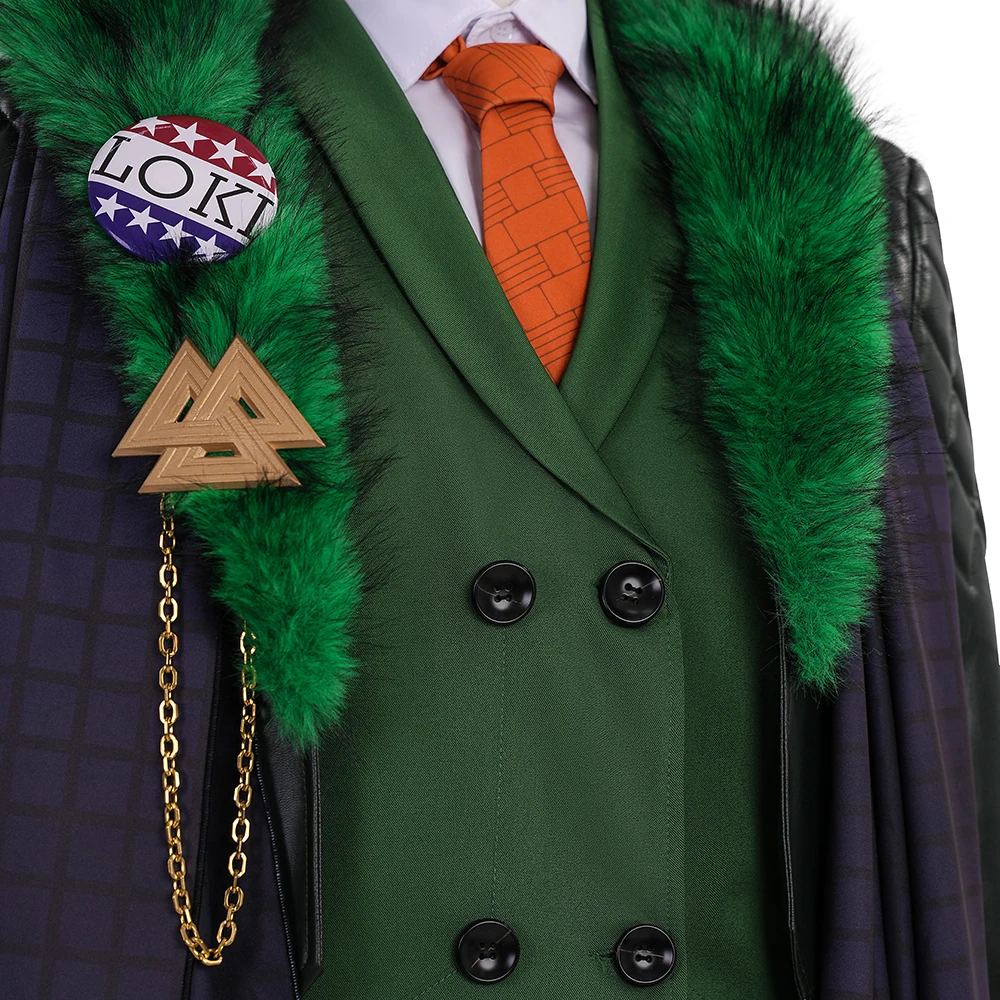 Marvel MCU Loki Cosplay Costume for Men (Unofficial)
